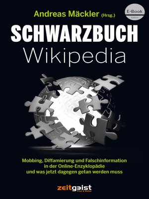 cover image of Schwarzbuch Wikipedia